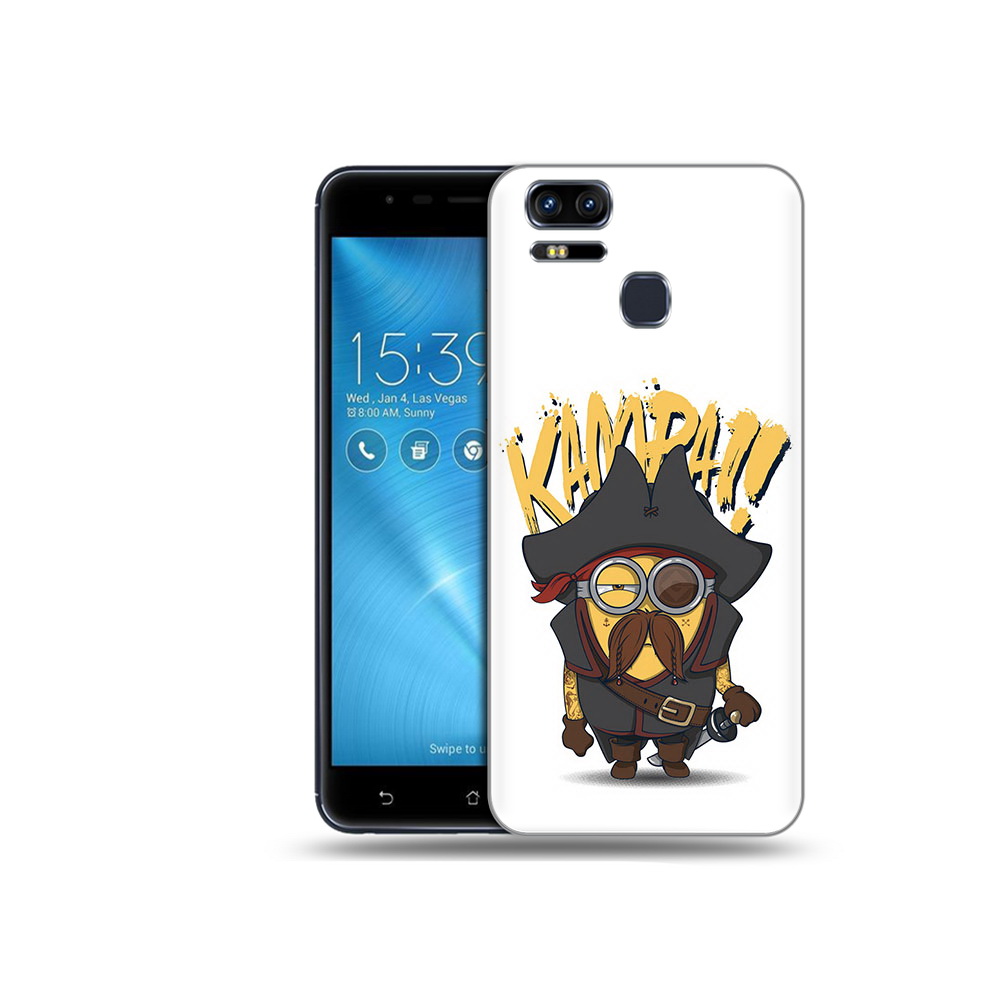 

Чехол MyPads Tocco для Asus ZenFone 3 миньон пират (PT51214.656.476), Прозрачный, Tocco