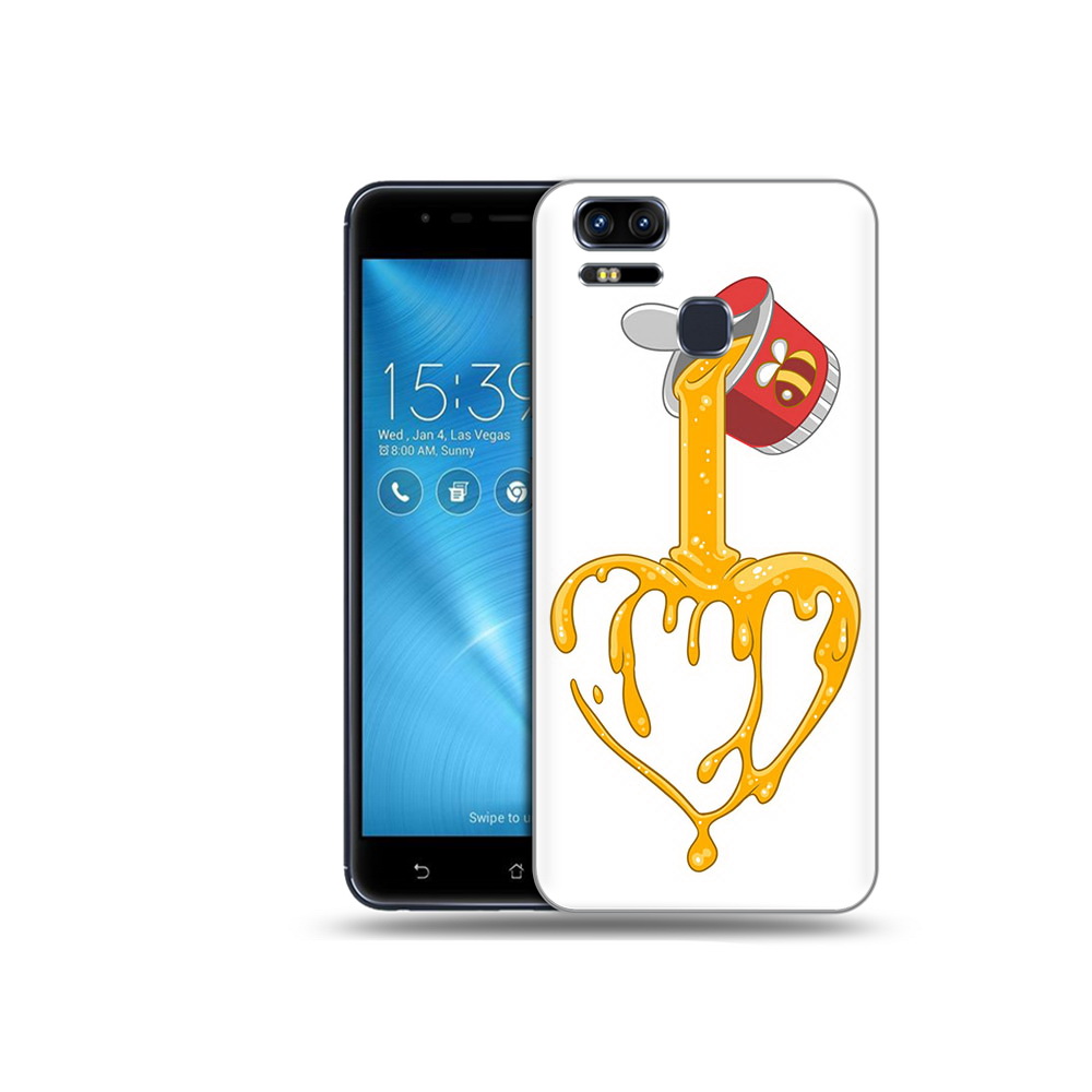 

Чехол MyPads Tocco для Asus ZenFone 3 медовое сердце (PT51214.656.471), Прозрачный, Tocco