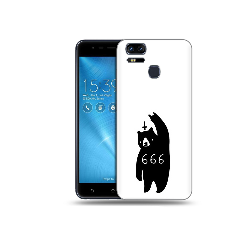 

Чехол MyPads Tocco для Asus ZenFone 3 медведь 666 (PT51214.656.462), Прозрачный, Tocco