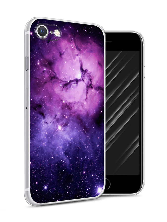 

Чехол Awog на Apple iPhone SE 2020 / Айфон SE 2020 "Космос 18", Разноцветный, 12450-4