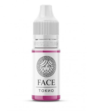 Пигмент Face для татуажа губ ТОКИО 6 мл блеск для губ relouis fashion gloss 11 софиты токио с зеркальным эффектом 3 7 г