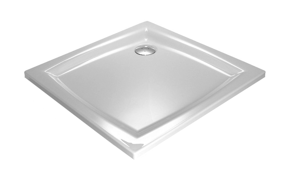 

Душевой поддон для установки на ножки или в пол, белый Ravak Perseus 80x80 LA