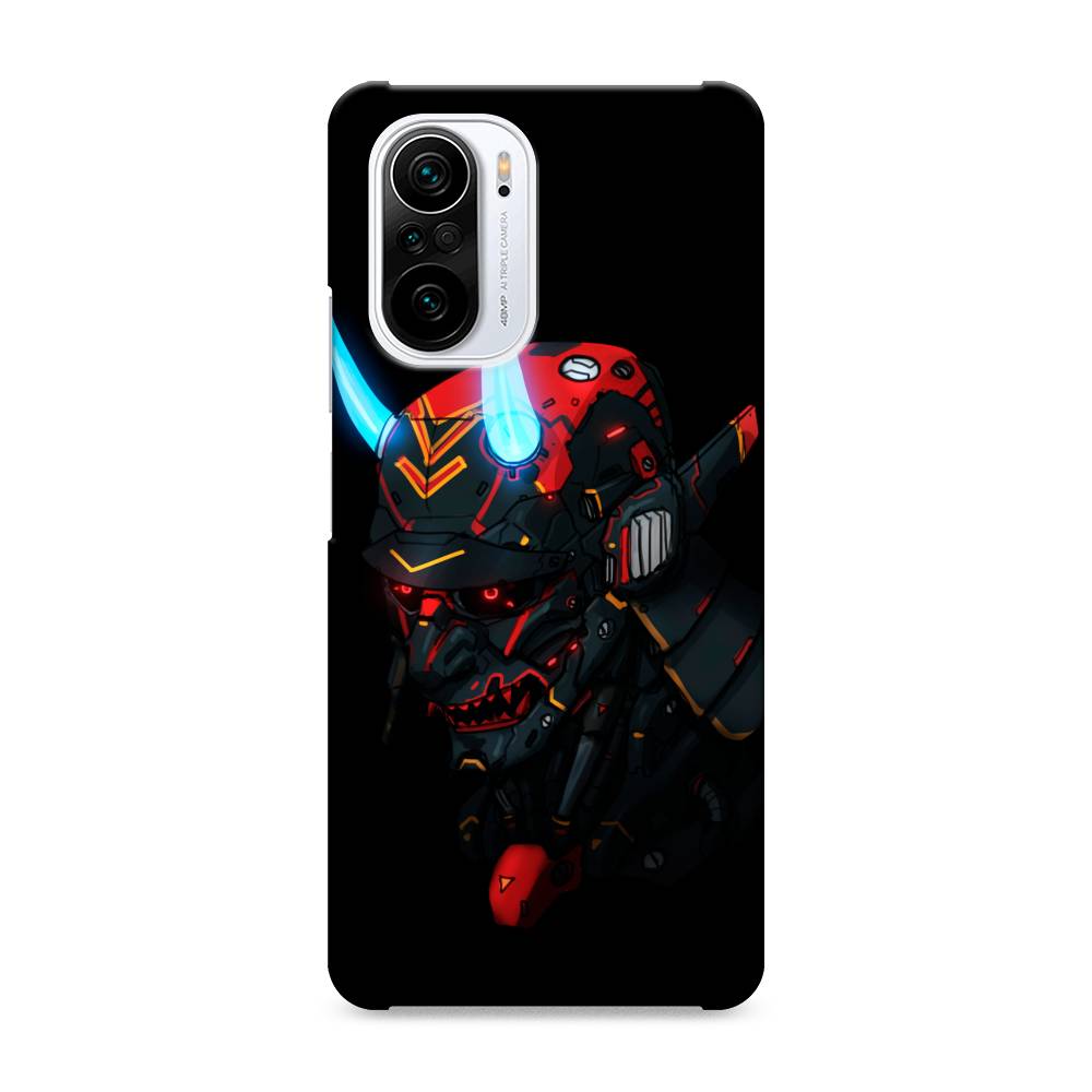 

Пластиковый чехол "Неоновый самурай" на Xiaomi Poco F3, 310120-5