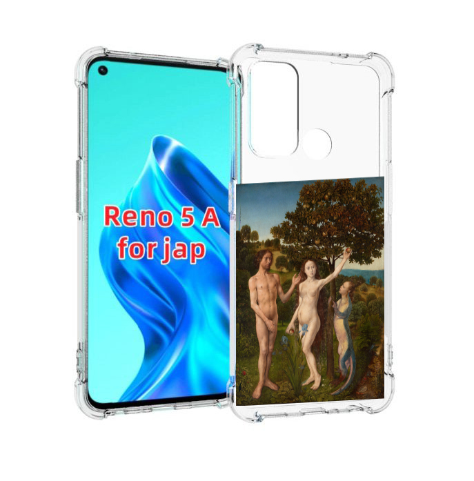 

Чехол MyPads грехопадение для Oppo Reno 5A, Прозрачный, Tocco