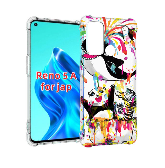 

Чехол MyPads Хиппи кит для Oppo Reno 5A, Прозрачный, Tocco