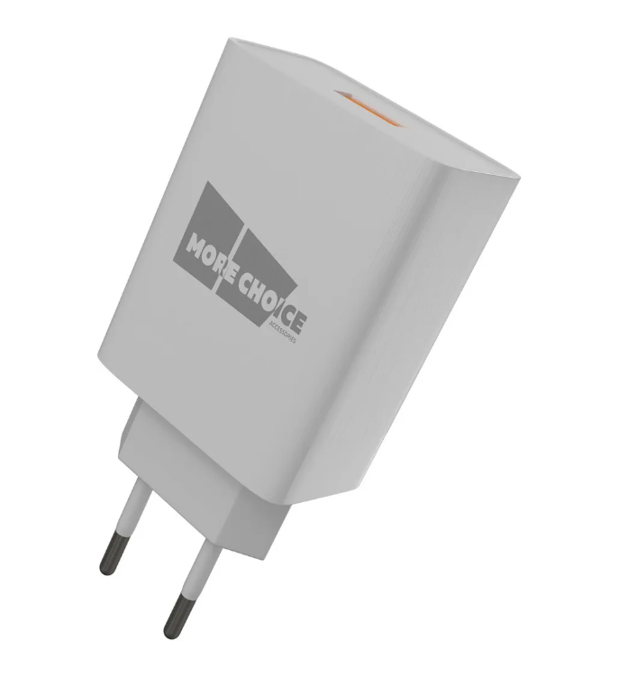 Сетевое зарядное устройство More choice 1USB 3.0A Redmi Note