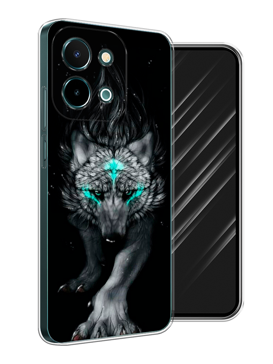 

Чехол Awog на Vivo Y28 4G "Волшебный волк", Черный;серый, 2611650-1