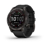 фото Умные часы garmin fenix 7 sapphire solar dlc, черный nobrand