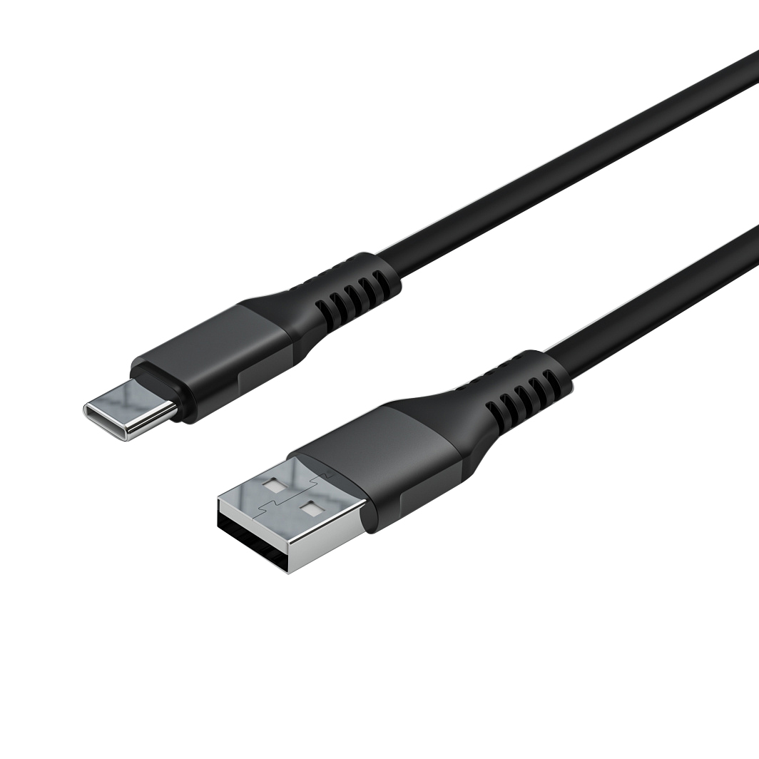 Аксессуар AccesStyle USB - Type-C 30cm Black AC30-TF30