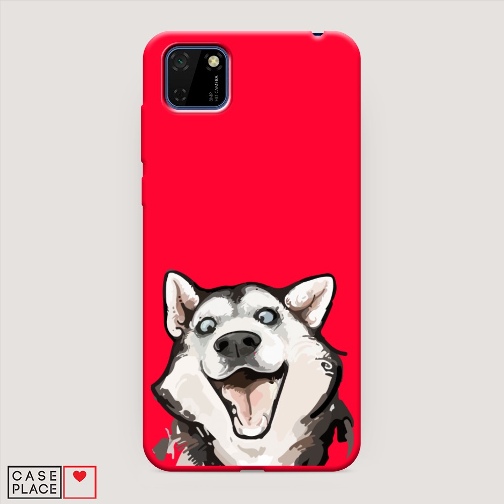 

Чехол Awog на Honor 9S/Huawei Y5p "Радостный хаски", Разноцветный, 6102653-1
