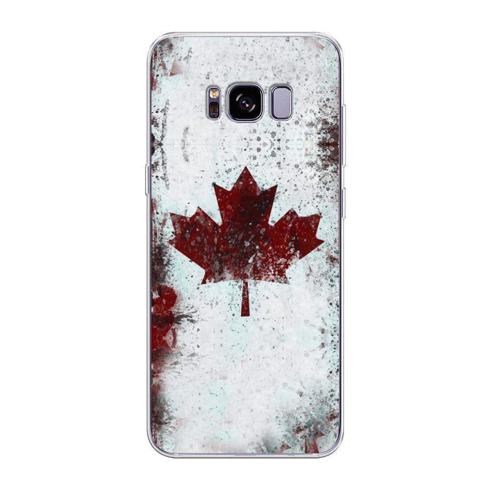 

Чехол Awog на Samsung Galaxy S8 + "Канада", Белый;красный;черный, 24850-5