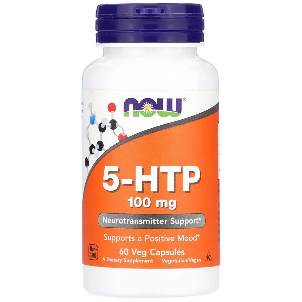 NOW 5-HTP 100 mg 60 caps / Нау 5-НТР 100 мг 60 капс
