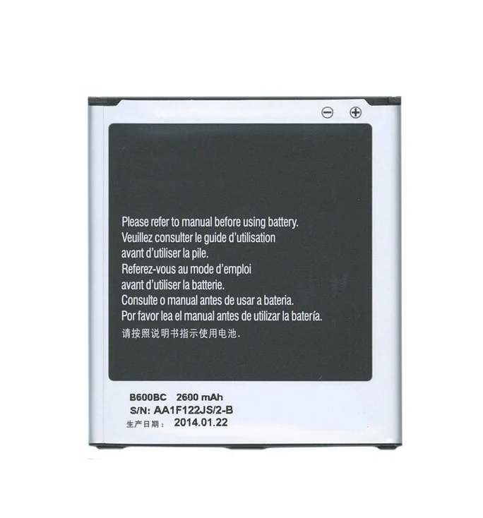 

Аккумулятор Vbparts (схожий с B600BC) для Samsung Galaxy S4 I9500 3.8V 9.88Wh 009118