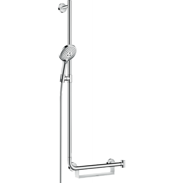 фото Душевой набор hansgrohe raindance select s 120 3jet со штангой 110 см, хром nobrand
