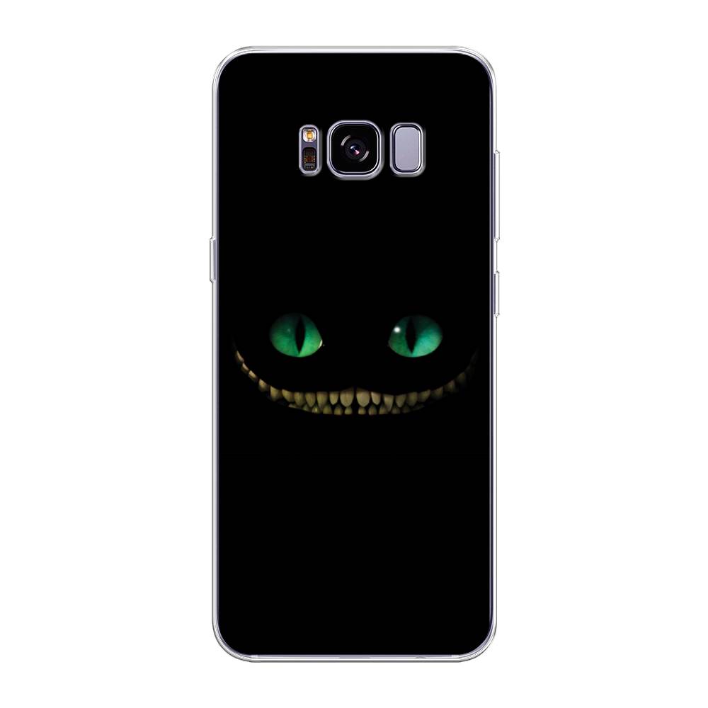 

Чехол Awog "Зеленоглазый чеширский кот" для Samsung Galaxy S8 +, Черный, 24850-10