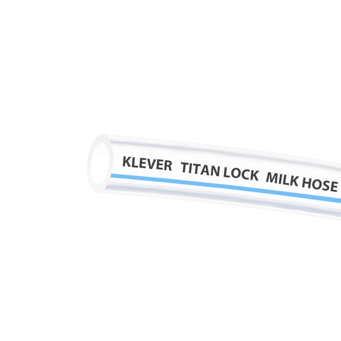 Молочный ПВХ шланг TITAN LOCK KLEVER, внутр.д. 25 мм., TL025KL, 10 метров