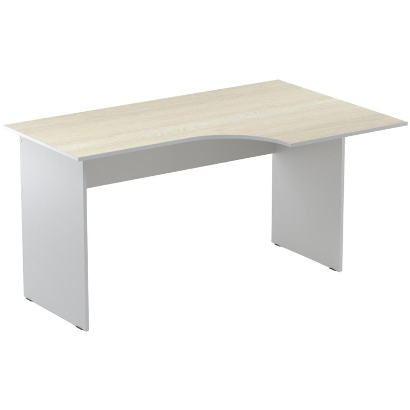

Стол эргономичный Easy St LT 16/16 01002500 пр. св.дуб/сер 1400x900/600x740