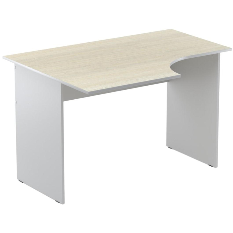 

Стол эргономичный Easy St LT 16/16 01001900 лев св дуб/сер 1200x900/600x740, Easy St LT