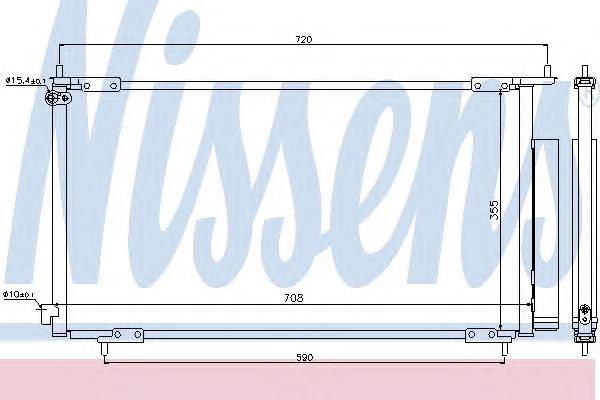 

NS94772_=AVA HD5201 [80101SCAA01] !радиатор конд. Honda CR-V 2.0 02-06