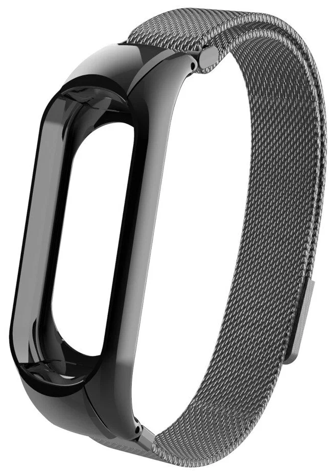 

Aксессуар Ремешок Activ для Xiaomi Mi Band 5 Metal Mesh Strap Black 117553