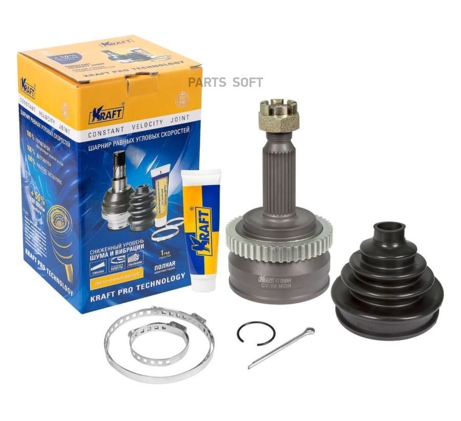 

KRAFT KT059064 ШРУС Hyundai Sonata 04- 2.0/2.4 ABS наружный Kraft