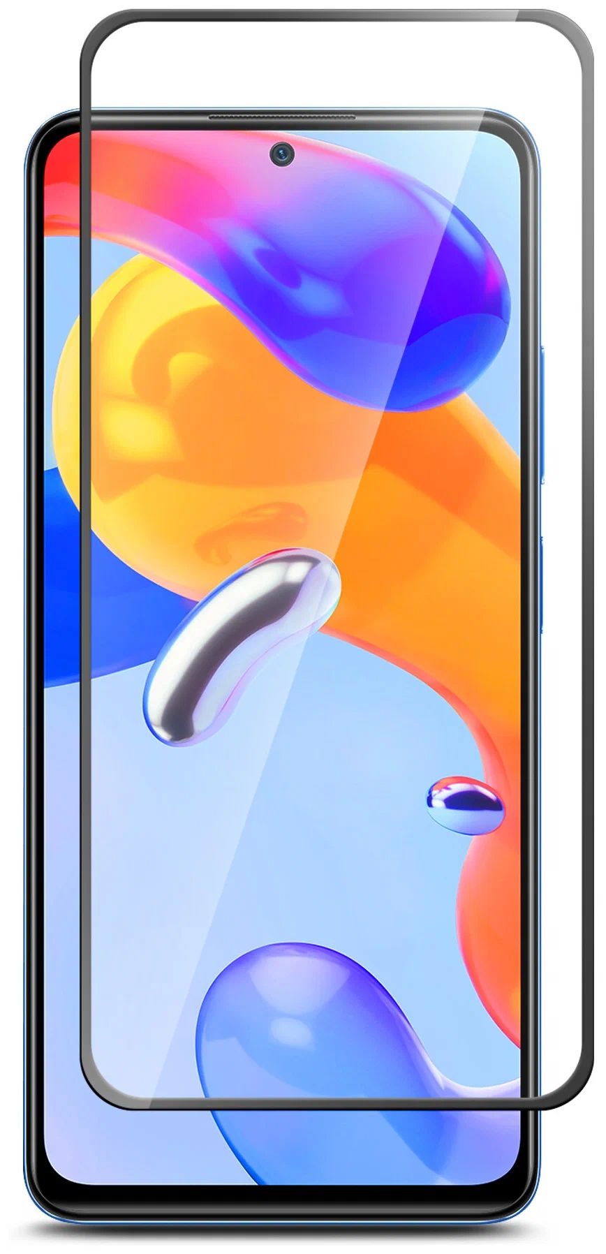 

Стекло защитное Red Line для Redmi Note 11 Pro Plus 5G Tempered Glass Full Glue Black