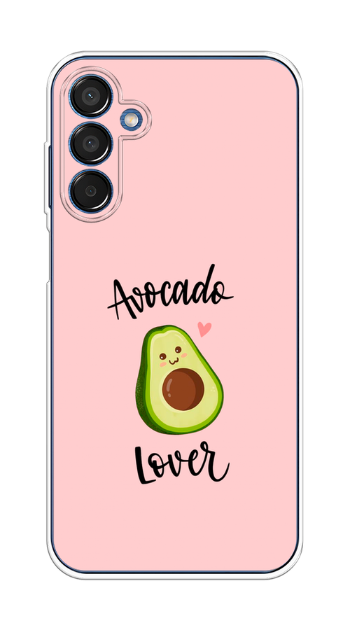 

Чехол на Samsung Galaxy M15 5G "Avocado lover", Розовый;зеленый, 2109550-1