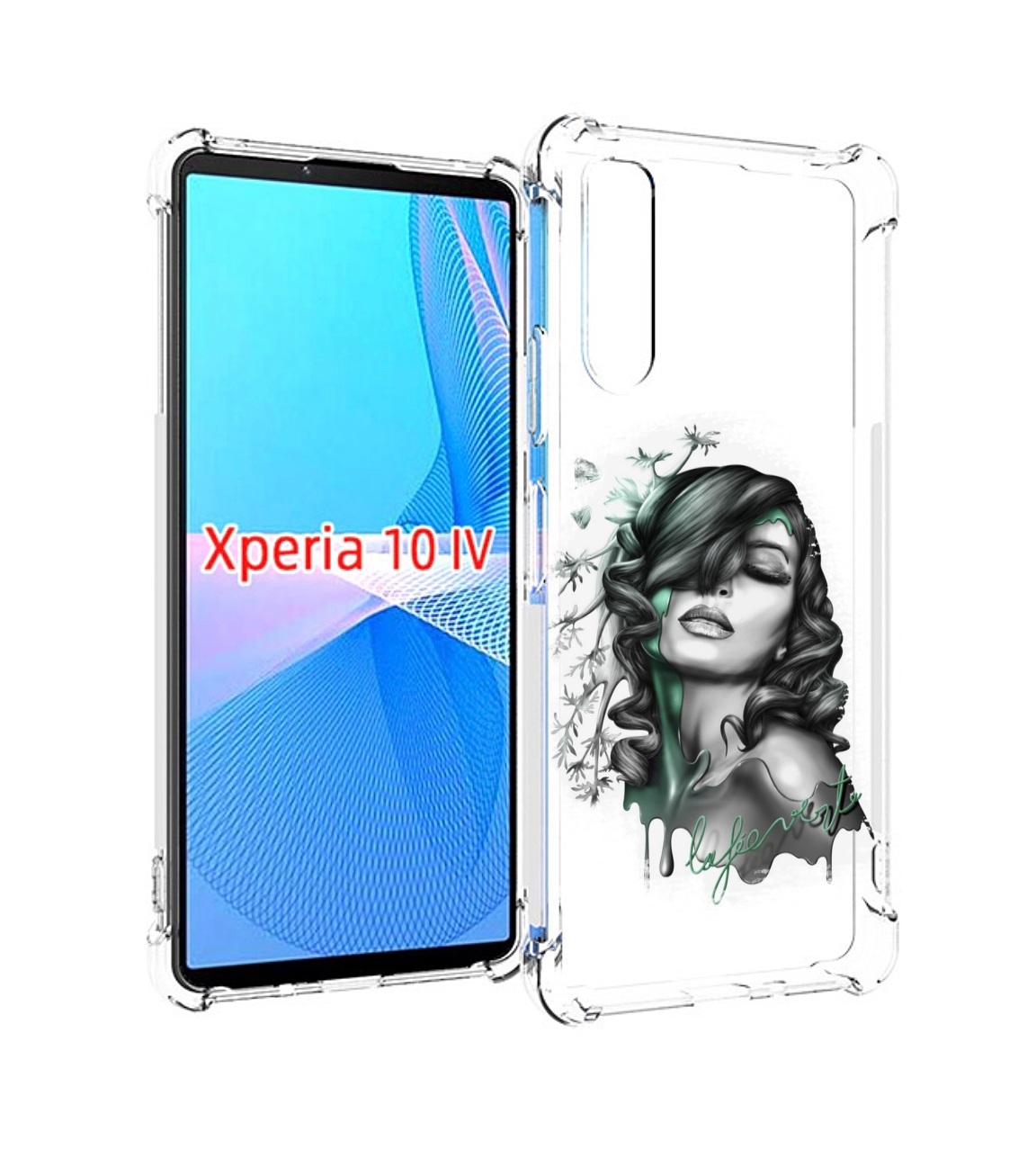 

Чехол MyPads Девушка 2 для Sony Xperia 10 IV (10-4), Прозрачный, Tocco