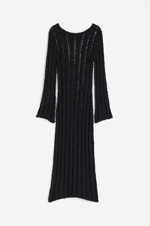 

Платье женское H&M 1214744 черное S, Черный, 1214744
