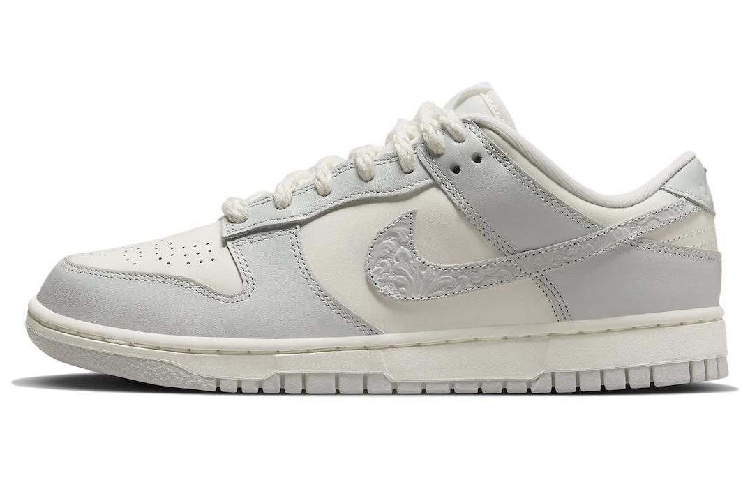 

Кеды унисекс Nike Dunk Low серые 41 EU, Серый, Dunk Low