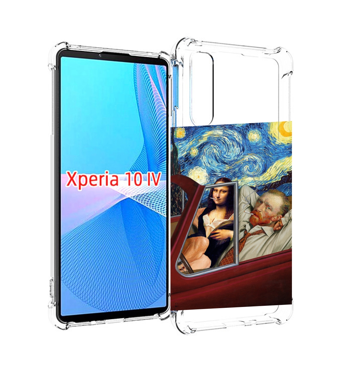 

Чехол MyPads Да-Винчи-в-одном для Sony Xperia 10 IV (10-4), Прозрачный, Tocco