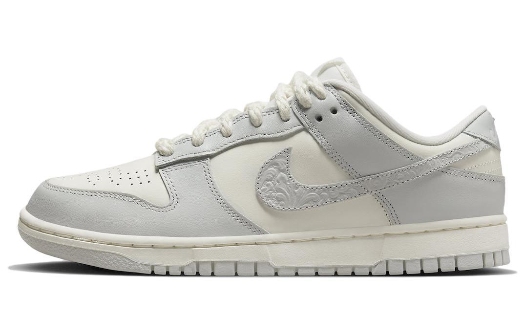 

Кеды унисекс Nike Dunk Low серые 38.5 EU, Серый, Dunk Low