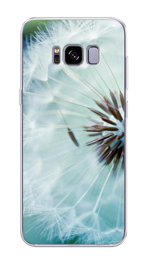 

Чехол Awog на Samsung Galaxy S8 + "Пух одуванчика", Серебристый;серый, 24850-4