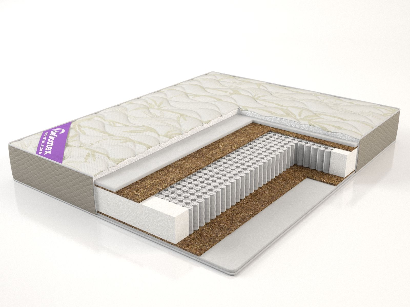 фото Матрас на независимых пружинах delicatex prima plus multi 120x200x22 см