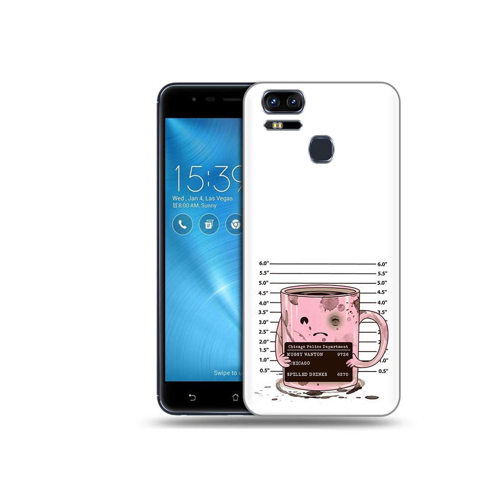 

Чехол MyPads Tocco для Asus ZenFone 3 кружка (PT51214.656.420), Прозрачный, Tocco