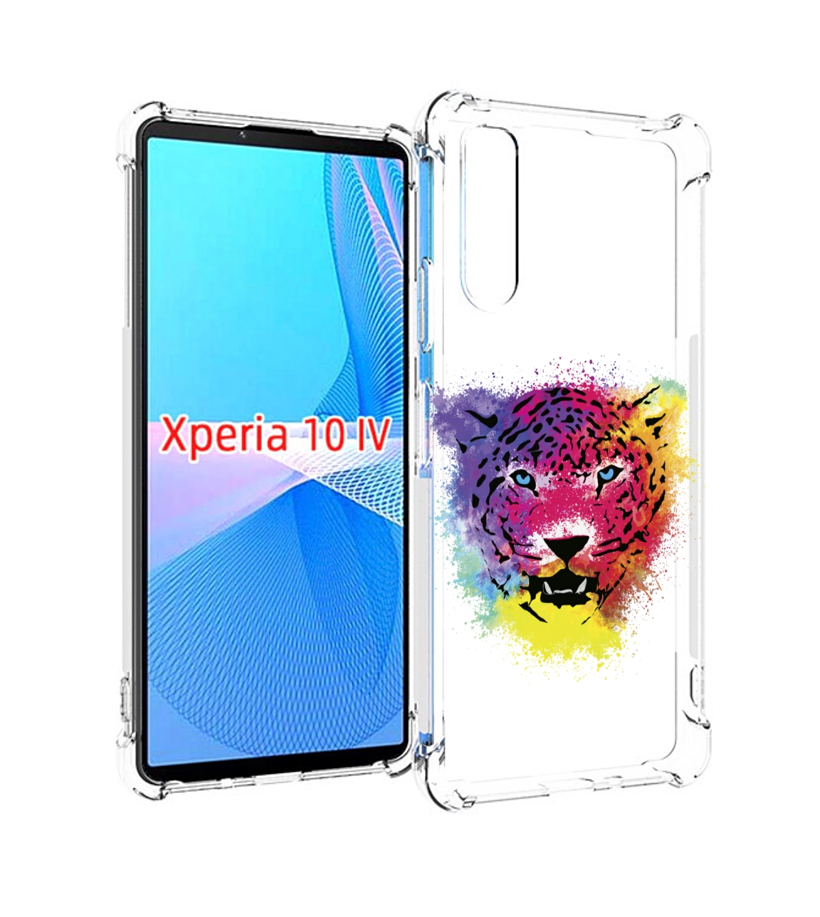 

Чехол MyPads Гепард для Sony Xperia 10 IV (10-4), Прозрачный, Tocco