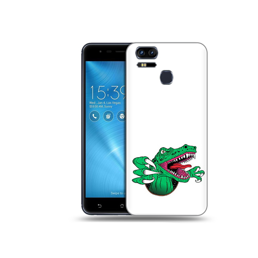 

Чехол MyPads Tocco для Asus ZenFone 3 крокодил (PT51214.656.417), Прозрачный, Tocco