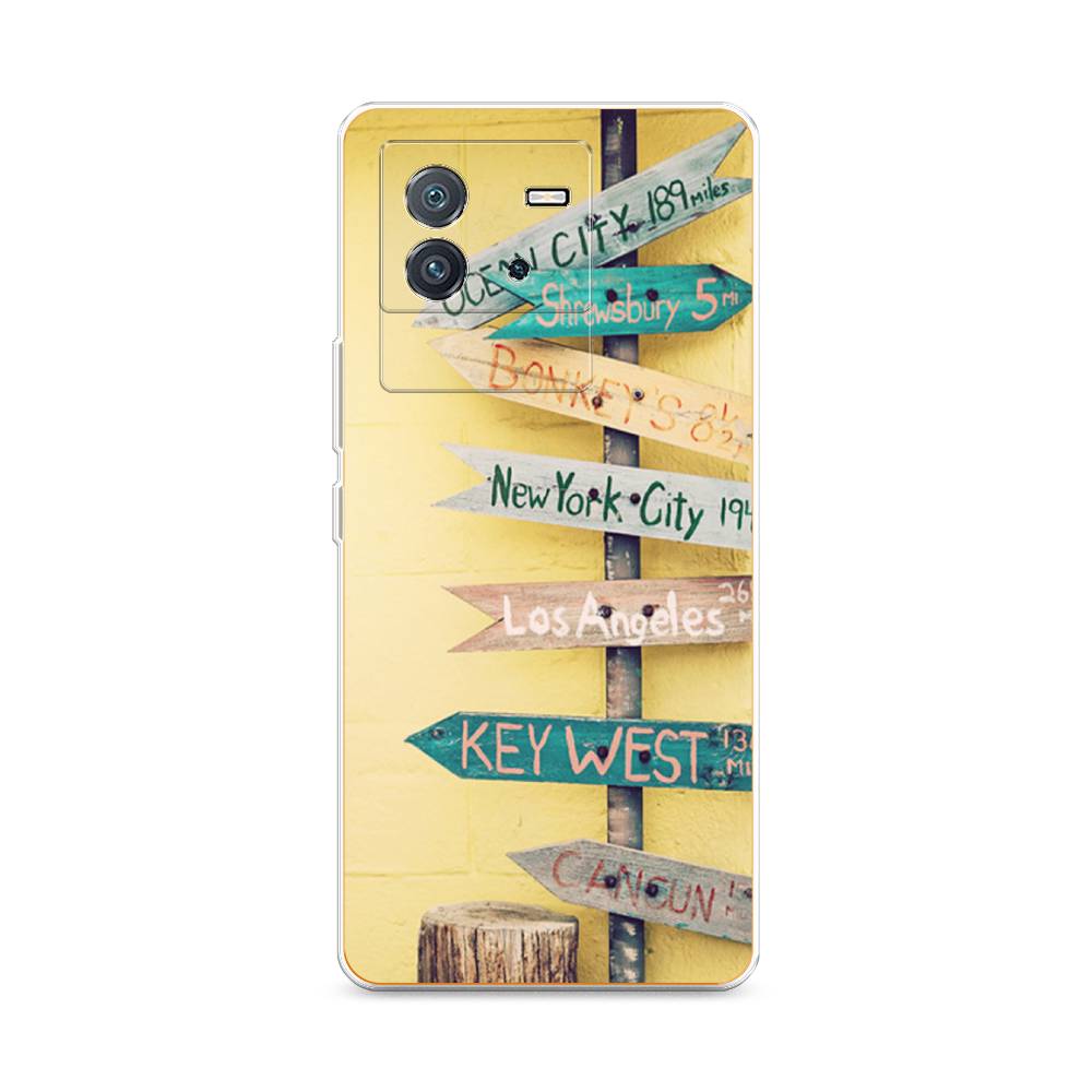 

Чехол Awog на Vivo iQOO Neo6 "Нулевой километр", Разноцветный, 266850-4