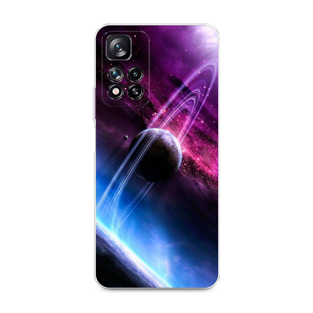 фото Силиконовый чехол "космос 17" на xiaomi redmi note 11 pro plus awog