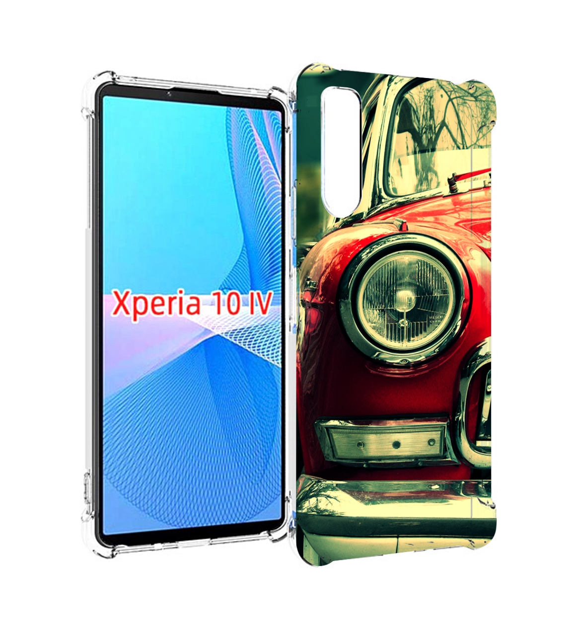 

Чехол MyPads Винтажная-машина мужской для Sony Xperia 10 IV (10-4), Прозрачный, Tocco