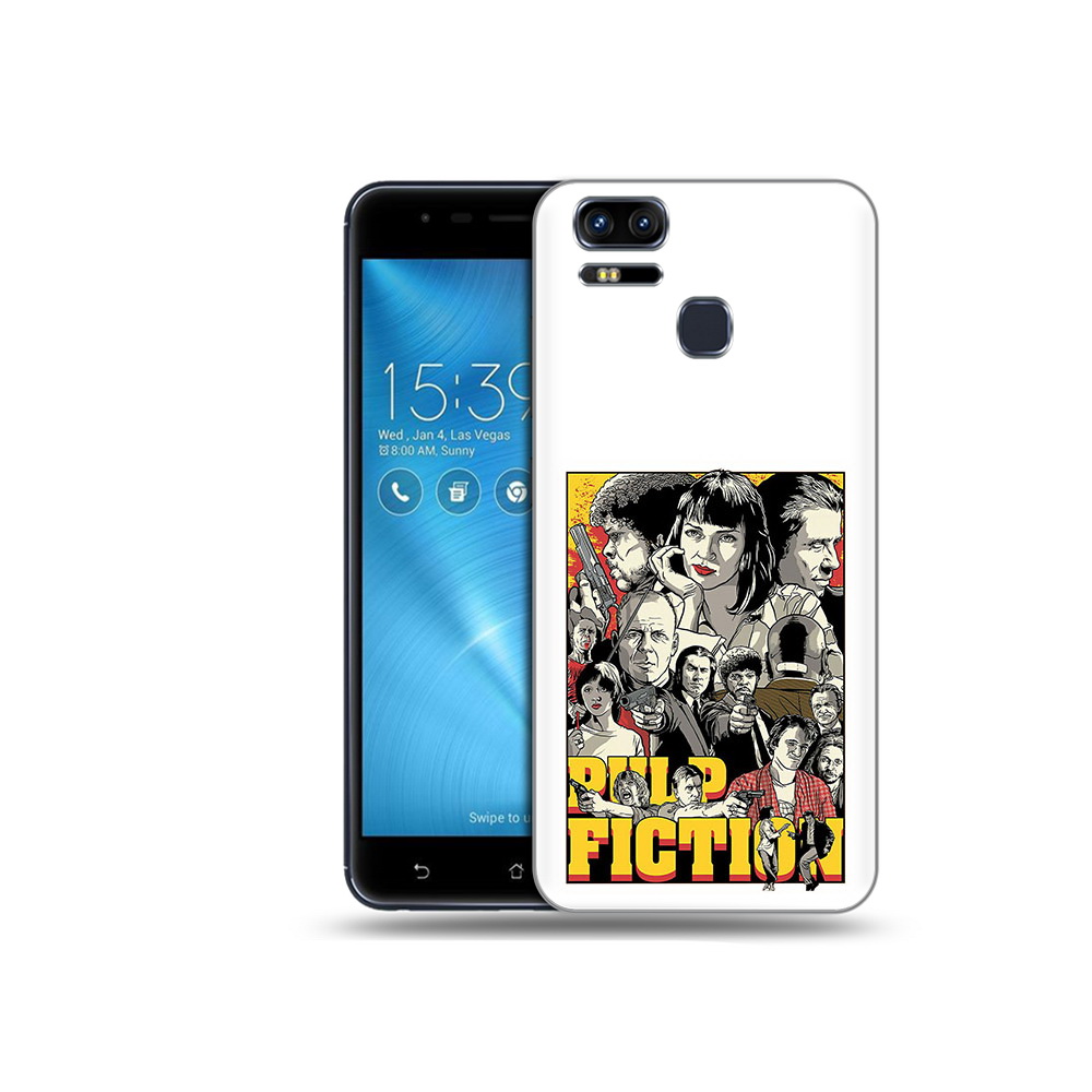 

Чехол MyPads Tocco для Asus ZenFone 3 комикс картинка (PT51214.656.390), Прозрачный, Tocco
