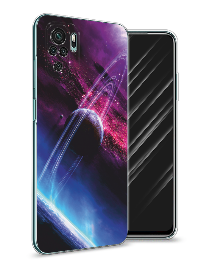 

Чехол Awog на Xiaomi Redmi Note 10/Note 10S/M5s "Космос 17", Разноцветный, 39950-4