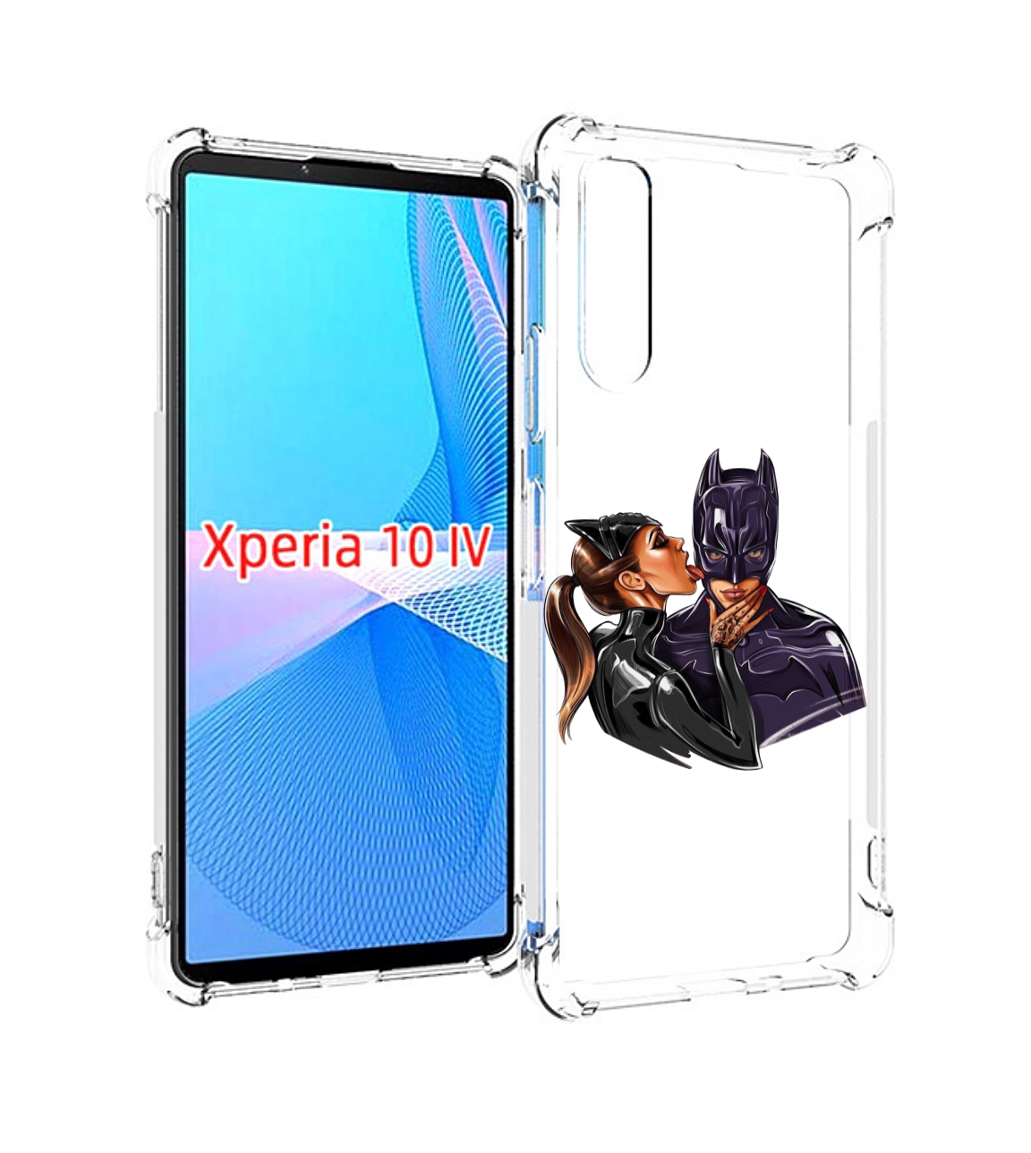 

Чехол MyPads Бэтман для Sony Xperia 10 IV (10-4), Прозрачный, Tocco
