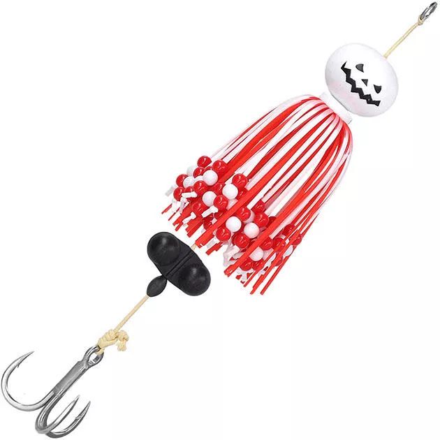 

Блесна Mikado Cat Territory Bogey 250 г, pumpkin , 1 шт., Белый;красный