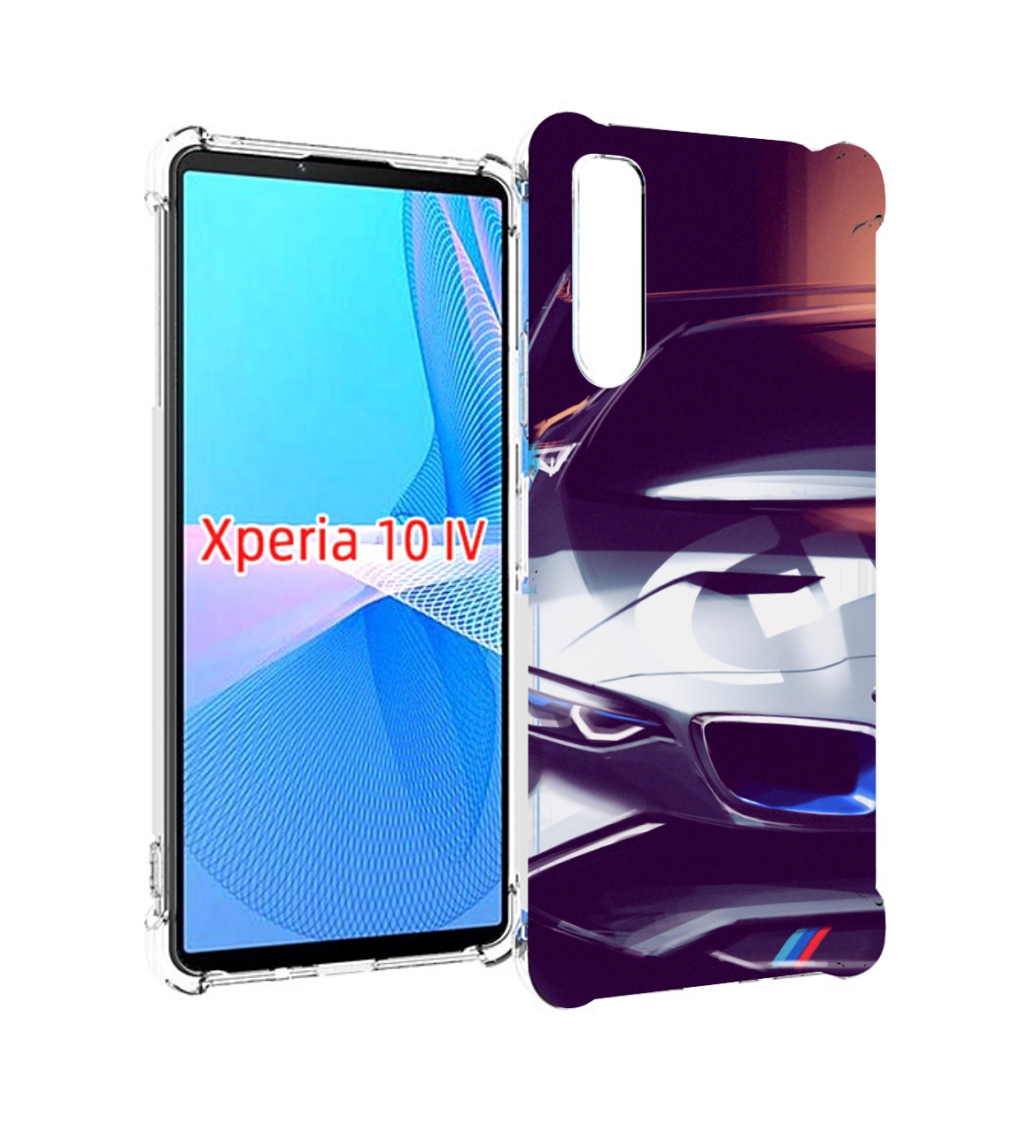 

Чехол MyPads Bmw мужской для Sony Xperia 10 IV (10-4), Прозрачный, Tocco