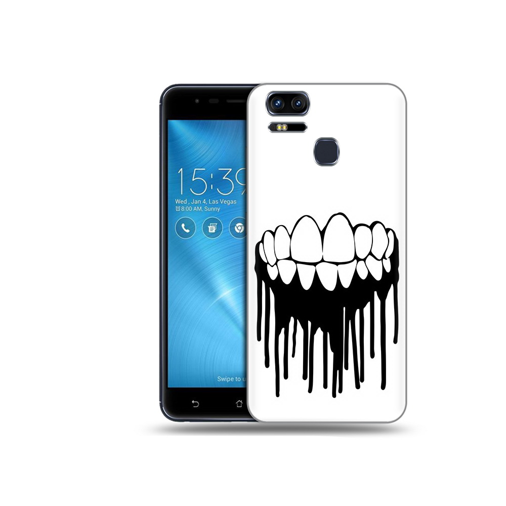 

Чехол MyPads Tocco для Asus ZenFone 3 зубы (PT51214.656.372), Прозрачный, Tocco