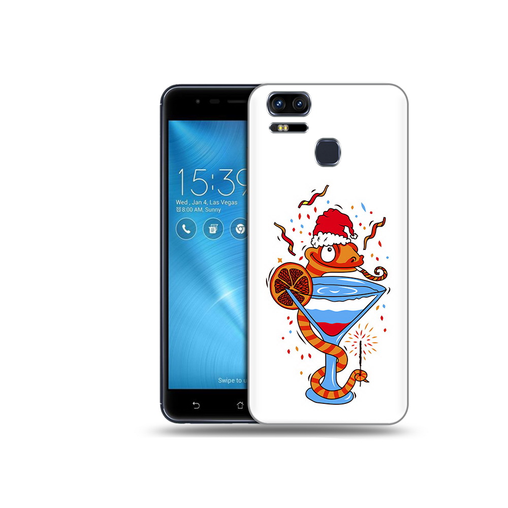 

Чехол MyPads Tocco для Asus ZenFone 3 змейка (PT51214.656.364), Прозрачный, Tocco