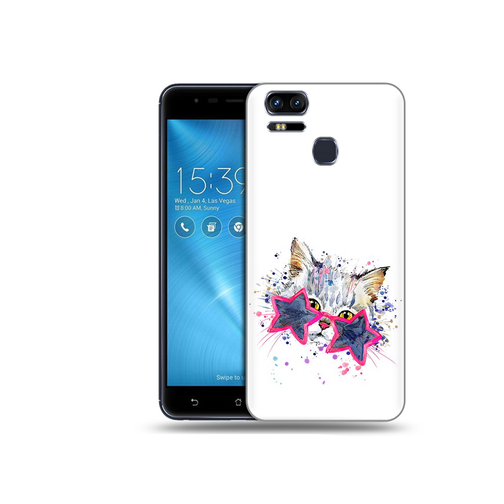 

Чехол MyPads Tocco для Asus ZenFone 3 звездные очки (PT51214.656.353), Прозрачный, Tocco