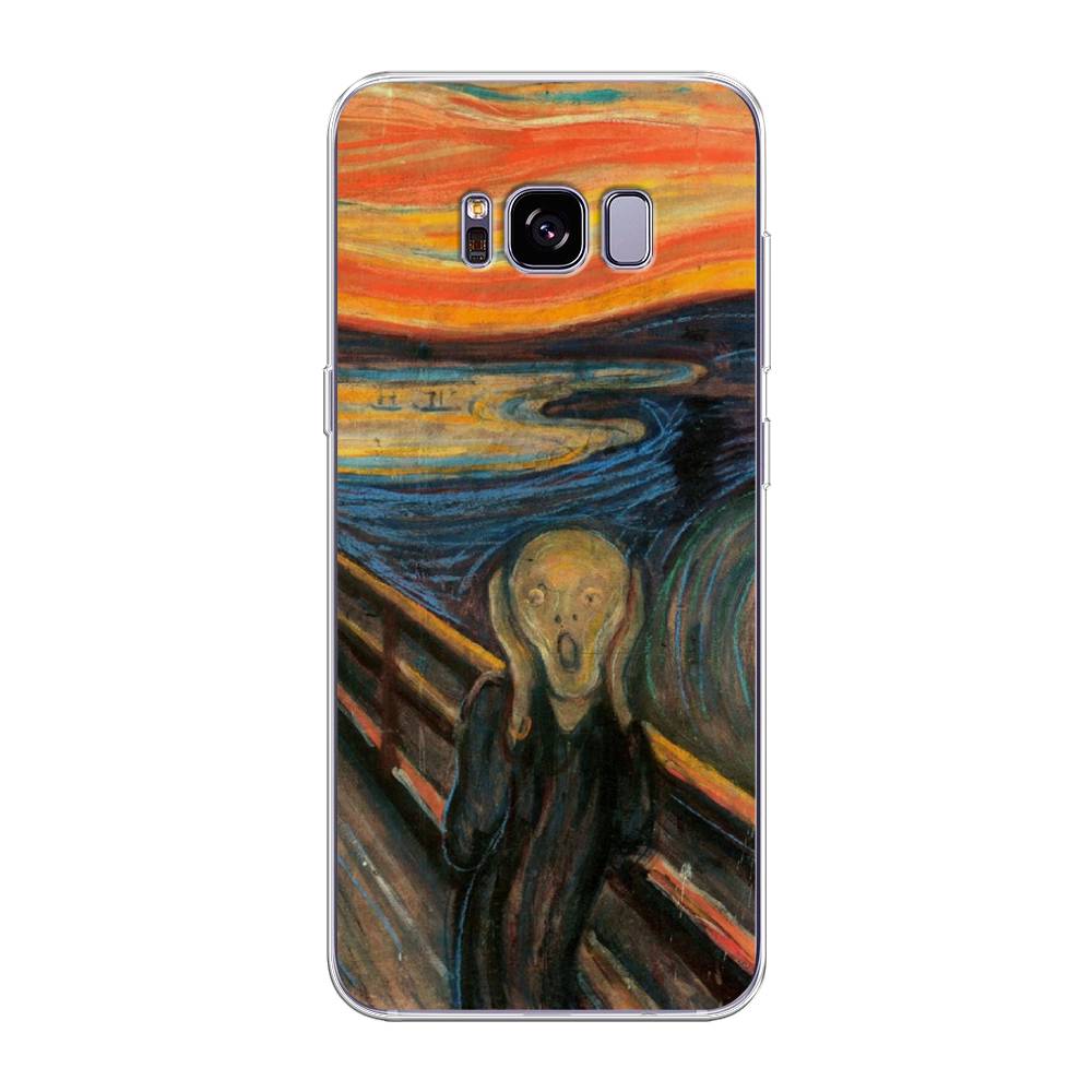 

Чехол Awog на Samsung Galaxy S8 + "Крик", Оранжевый;синий;серый, 24850-9