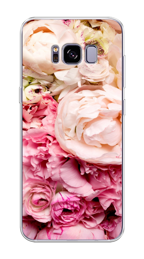 

Чехол Awog на Samsung Galaxy S8 + "Пионы яркие", Розовый, 24850-8